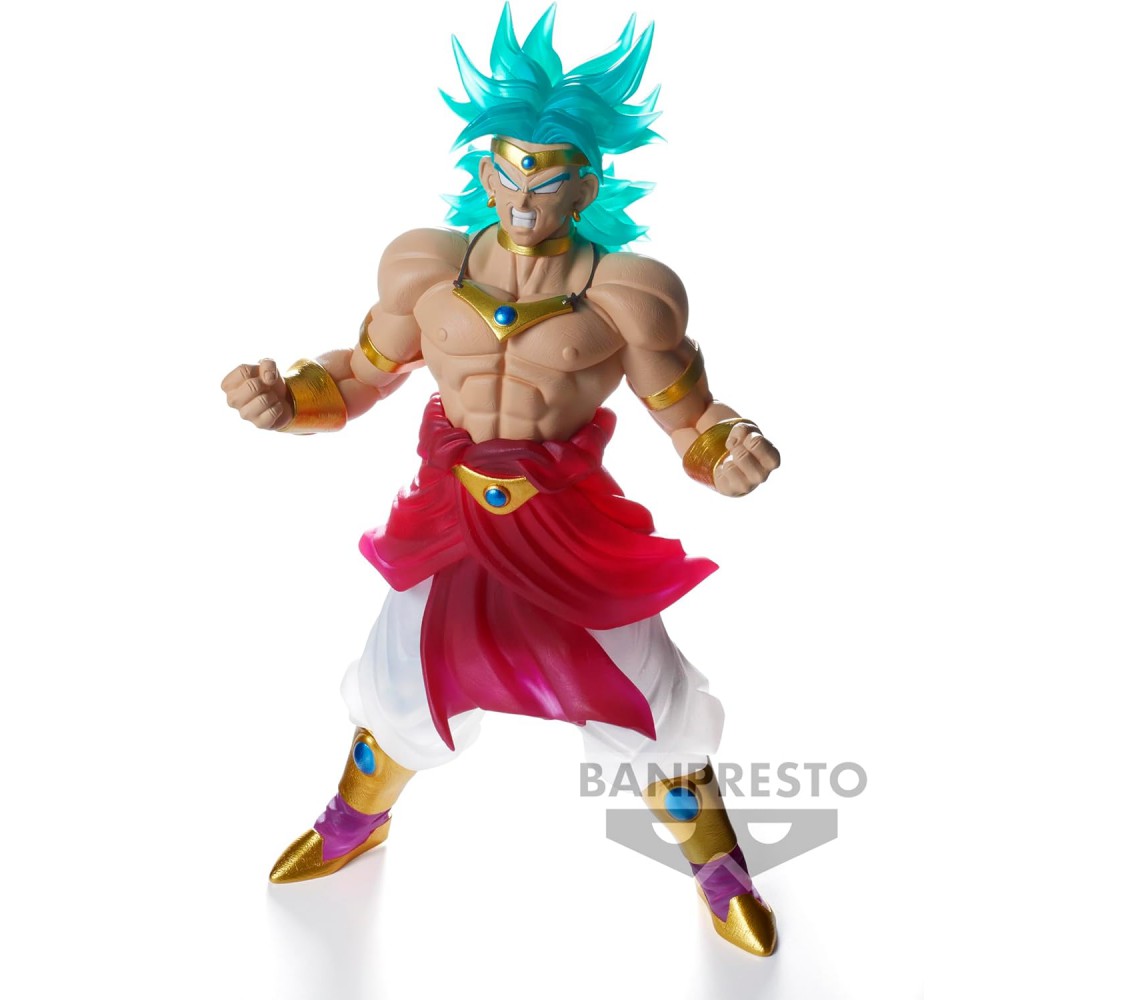 BROKEN PACKAGE BROLY SS CLEARISE Figure Statue 17cm DRAGON BALL Original BANPRESTO Bandai
