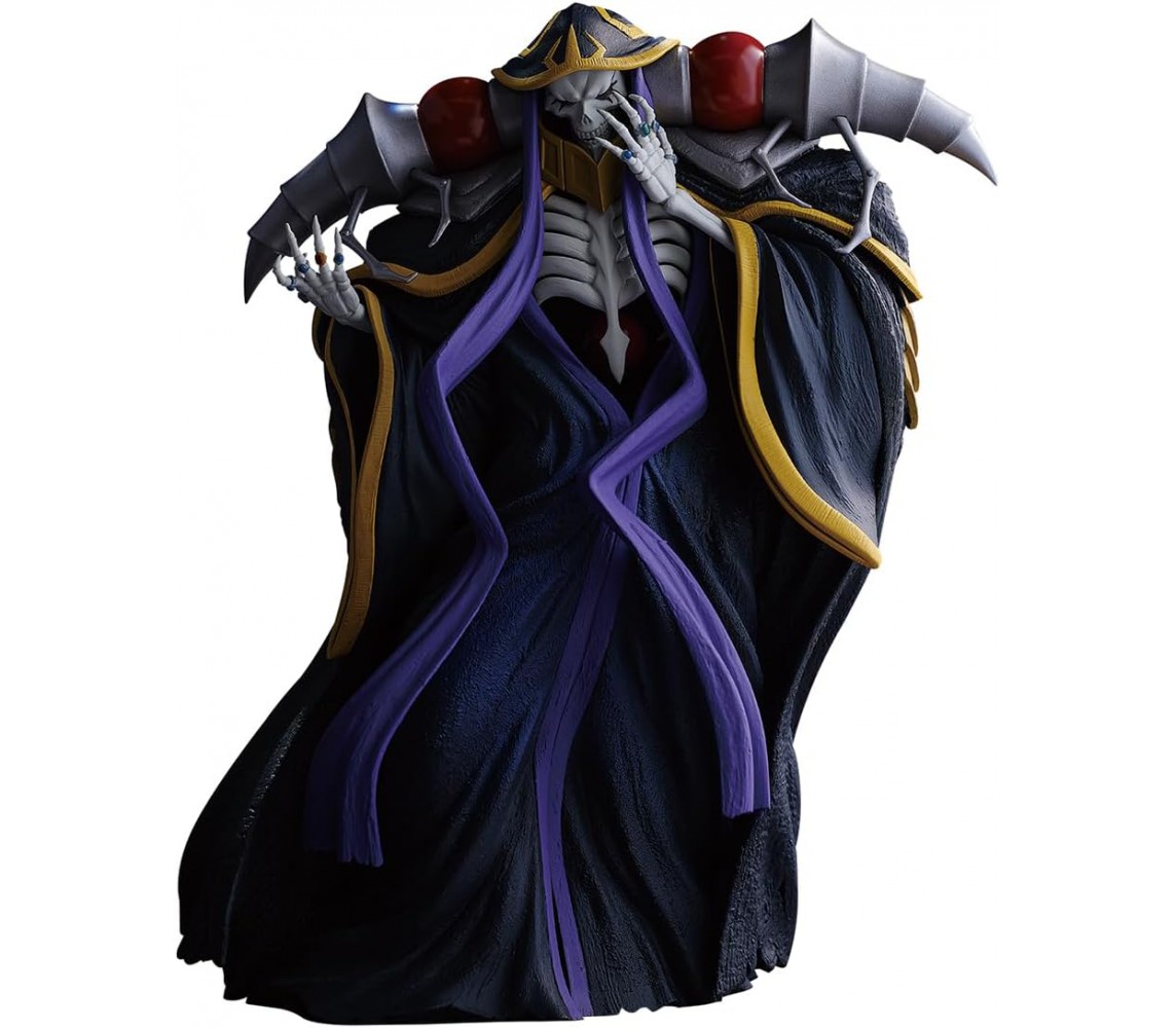 BOX ROTTO OVERLORD Ainz Ooal Gown Statuetta Figura 22cm Banpresto Bandai