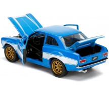 FAST FURIOUS Car Model BRIAN 1974 FORD ESCORT DieCast 1:24 Original JADA