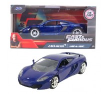 BROKEN PACKAGE Fast And Furious Model Car DieCast McLAREN MP4 12C Scale 1/32 ORIGINAL Jada Toys