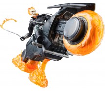 BROKEN PACKAGE GHOST RIDER Action Figure DANNY KETCH with MOTORBIKE Marvel Legends 15cm ORIGINAL Hasbro F9118