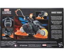 BROKEN PACKAGE GHOST RIDER Action Figure DANNY KETCH with MOTORBIKE Marvel Legends 15cm ORIGINAL Hasbro F9118