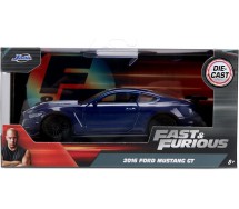 FAST FURIOUS Car Model DieCast FORD MUSTANG GT 2016 Scale 1/32 ORIGINAL Jada