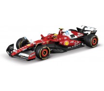 Modello DieCast FERRARI F1-75 Auto Formula 1 Scala 1/43 12cm  2022 Pilota LECLERC Numero 16 Originale Bburago 36832L 18-36832