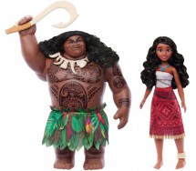 VAIANA MAUI Box Bambole 25cm ACTION Oceania Moana Originale Disney MATTEL JDD42