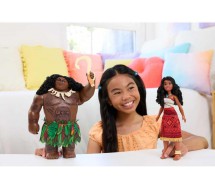 VAIANA and MAUI Box 2 DOLLs BIG 25cm Action Figures Original MATTEL JDD42 Mattel