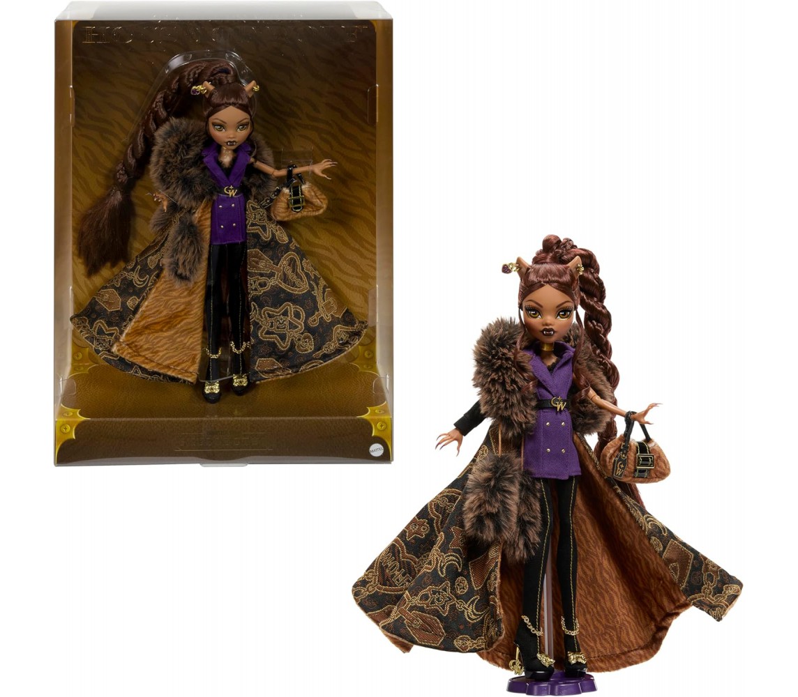 Monster High Doll CLAWDEEN House Of WOLF Limited SKULLECTOR Mattel JDR66