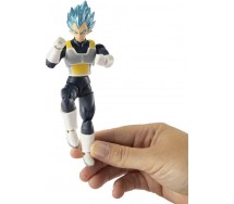 DRAGON BALL Evolve Figura Action VEGETA SS GOD BLUE 12cm Originale BANDAI