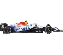VISA RB Formula 1 2025 car Model TEAM EQUIPE Liam Lawson 30 Scale 1/64 8cm F1 Hot Wheels  JKD79