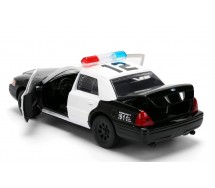 FAST FURIOUS POLICE Modello Auto DieCast FORD CROWN VICTORIA 12cm 1/32 Jada