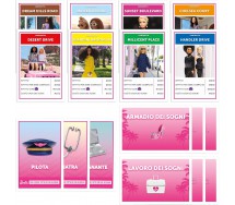 ITALIAN LANGUAGE Monopoly BARBIE Hasbro