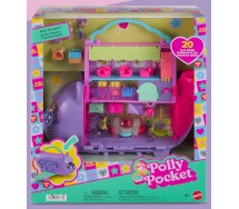 POLLY POCKET Playset KITTY AIRWAYS Playset with 2 mini figures MATTEL HWP19