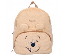 WINNIE THE POOH Zaino ECOPELLICCIA 26x21x11 cm Scuola Asilo Sport Vadobag
