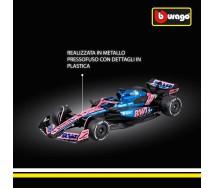 Modello DieCast FERRARI F1-75 Auto Formula 1 Scala 1/43 12cm  2022 Pilota LECLERC Numero 16 Originale Bburago 36832L 18-36832