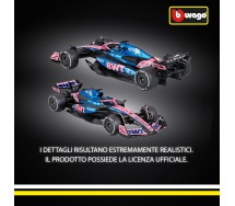 F1 ALPINE A525 Car Model 2025 Driver GASLY 10 Scale 1/43 12cm Bburago