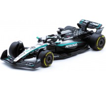MERCEDES GEORGE RUSSELL 63 Car Model F1 AMG W16 2025 DieCast 1/64 9cm Bburago