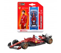 FERRARI SF-25 Formula 1 Modello Auto LECLERC 16 F1 2025 DieCast 1/64 9cm Bburago