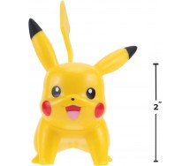 POKEMON Box 8 Mini Figure PIKACHU Jigglypuff Rockruff Sneasel Abra Ditto Leafeon Magikarp Originali BATTLE FIGURE PACK PKW2686