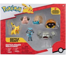 POKEMON Box 8 Mini Figure PIKACHU Jigglypuff Rockruff Sneasel Abra Ditto Leafeon Magikarp Originali BATTLE FIGURE PACK PKW2686