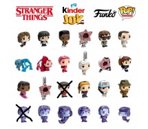 STRANGER THINGS JOY Kinder 22 FIGURE Cartine Gusci Display SENZA WILL Funko Pop
