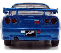 copy of Modello Auto DieCast DODGE CHARGER R/T 1970 Versione LUCIDA dal Fast Furious 7 Scala 1/32 Jada 97042