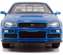 copy of Modello Auto DieCast DODGE CHARGER R/T 1970 Versione LUCIDA dal Fast Furious 7 Scala 1/32 Jada 97042