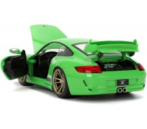 BROKEN PACKAGE FAST FURIOUS Model Car PORSCHE 911 GT3 997 1/24 Die Cast Jada