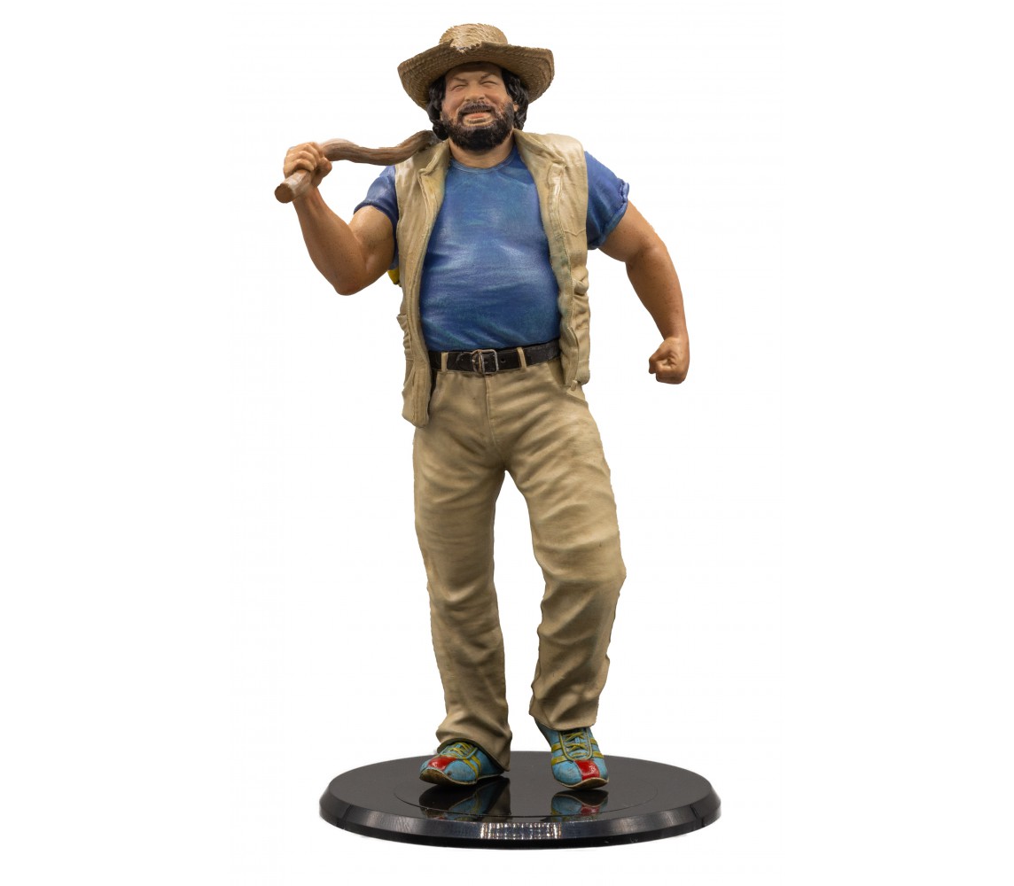 BUD SPENCER Figura BOX ROTTO BANANA JOE Statua Collezione 16cm ORIGINALE