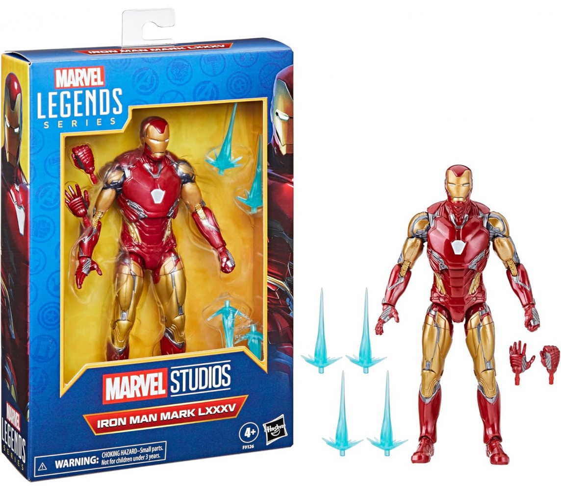 copy of Figura Action IRON MAN 20. Anniversario Marvel Legends 15cm Hasbro F3463