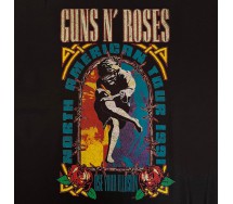 copy of GUNS N' ROSES T-Shirt Maglietta NERA LOGO Hard Rock Music ORIGINALE Ufficiale con Licenza