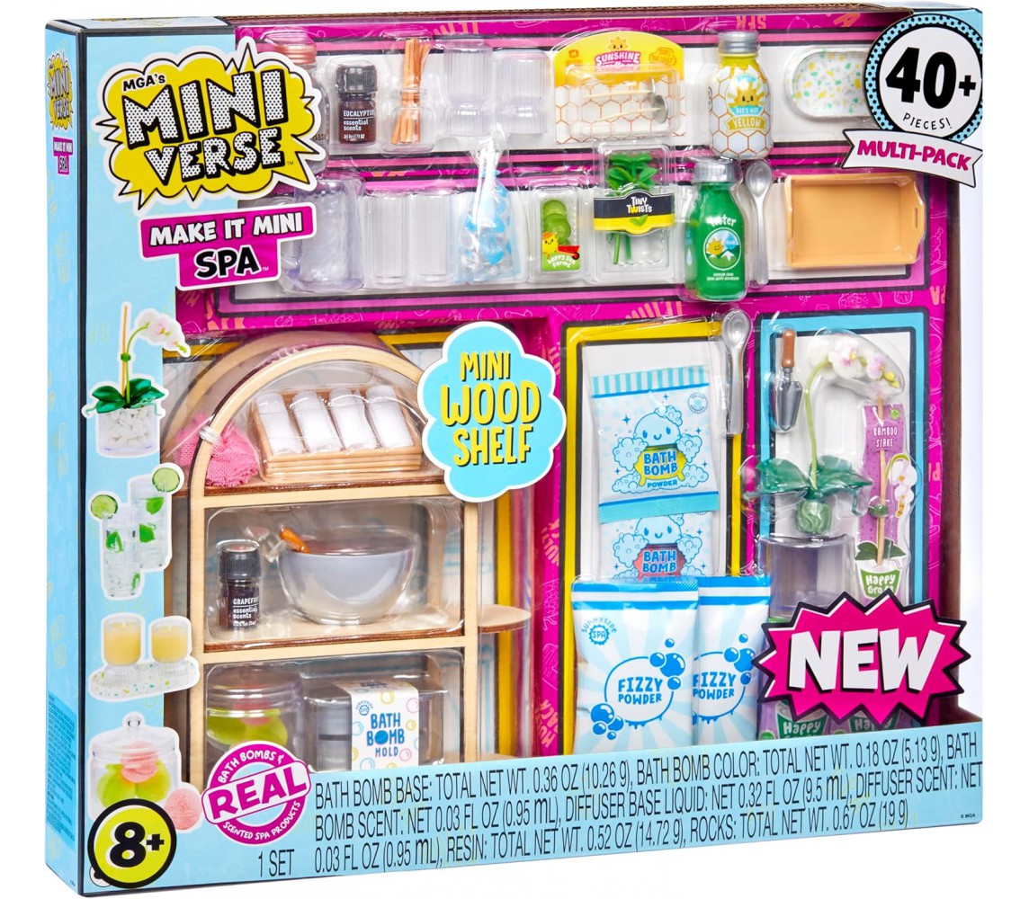 MINIVERSE Large Playset MULTI PACK 40 pieces MAKE IT MINI SPA Original MGA