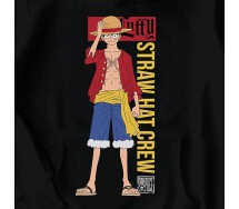 ONE PIECE Straw Hat Crew Adult T-Shirt BLACK ANIME MANGA OFFICIAL Licensed
