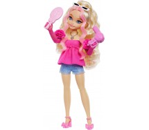copy of BARBIE DREAMTOPIA Bambola 30cm Vestito Che Si Illumina e Spazzola Originale Mattel FRB12