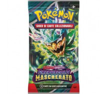 copy of Pokemon SCARLATTO e VIOLETTO EVOLUZIONE a PALDEA Busta Bustina IN ITALIANO 10 Carte ORIGINALE Game Vision Cards