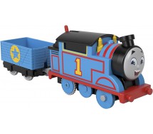 THOMAS Modello Locomotiva MOTORIZZATO con rimorchio 20cm da TRENINO THOMAS Originale FISHER PRICE HDY59
