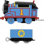 THOMAS Modello Locomotiva MOTORIZZATO con rimorchio 20cm da TRENINO THOMAS Originale FISHER PRICE HDY59