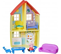 PEPPA PIG Playset PEPPA Family House with 1 figure of PEPPA and 6 Accessories HASBRO F2167