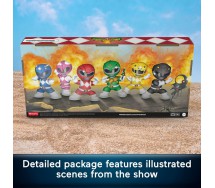 POWER RANGERS LITTLE PEOPLE Box 6 Figures 7cm Mighty Morphin FISHER PRICE JDG29