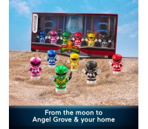 POWER RANGERS LITTLE PEOPLE Box 6 Figures 7cm Mighty Morphin FISHER PRICE JDG29