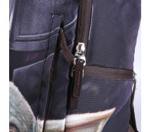 MANDALORIAN Star Wars School BACKPACK Big Size 46x29x15cm Original DISNEY CERDA