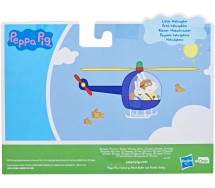 PEPPA PIG LITTLE HELICOPTER with 1 FIGURE REBECCA RABBIT Original HASBRO F2742