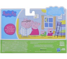 PEPPA PIG Peppa's Family BEDTIME Box Set 4 Figures 7cm HASBRO F2607