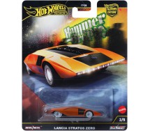 LANCIA STRATOS ZERO Die Cast Car Model CAR CULTURE Scale 1:64 6cm Hot Wheels HRV77