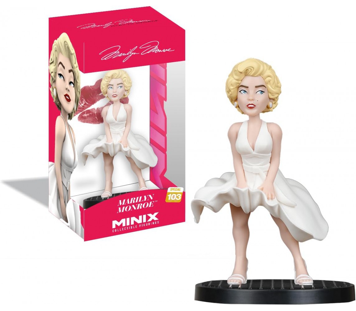 MARILYN MONROE Minix Figura 12cm Originale Serie FILM STAR 103