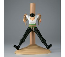 BANPRESTO ONE PIECE RORONOA ZORO Pirate Hunter Figure FIG LIFE Pen Holder Original