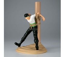 BANPRESTO ONE PIECE RORONOA ZORO Pirate Hunter Figure FIG LIFE Pen Holder Original