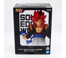 BANPRESTO DRAGON BALL Figura Statua 19cm GOGETA Super Saiyan 4 SOLID EDGE SUKKO