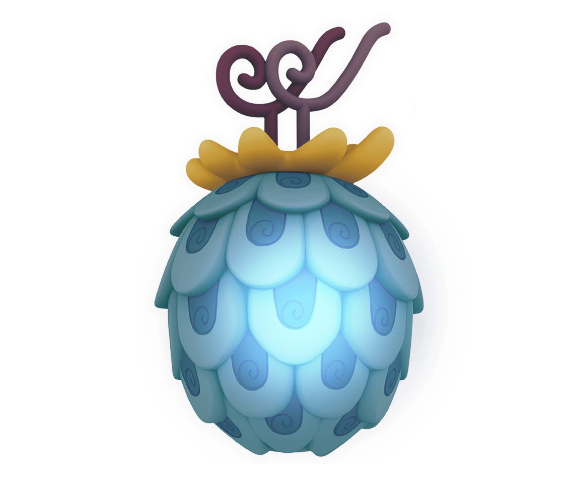 BANPRESTO ONE PIECE Devil Fruit Room Light FISH FISH no Mi Human-Human 17x12cm