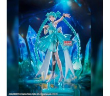 HATSUNE MIKU Figura Statua EMERALD GEM 18cm BANPRESTO serie EVOLVE Clearluxe