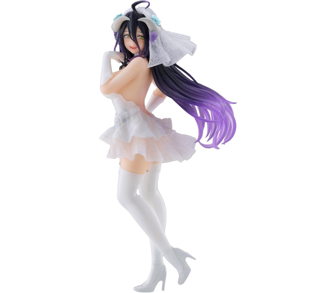 OVERLORD ALBEDO WEDDING Style Figure Statue 18cm COREFUL TAITO